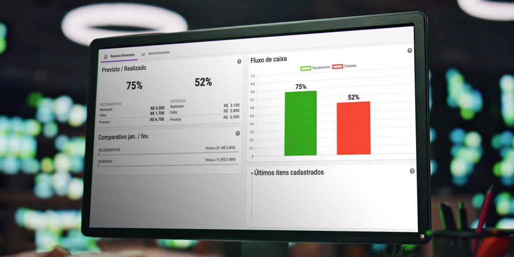 Relatórios financeiros do condomínio apresentados de forma clara e acessível.